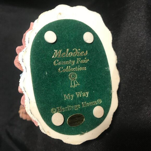 Heritage House Carousel Melodies County Fair Horse Figurines 6" Tall Set of 4 - Picture 9 of 15